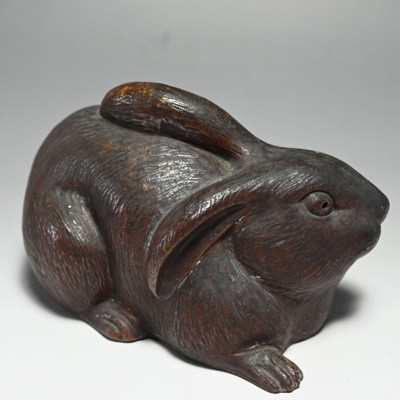 Bizen Saikumono Rabbit Okimono