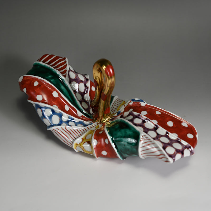 Lotus Leaf Ceramic Sculpture ー松田 百合子 "HASU"