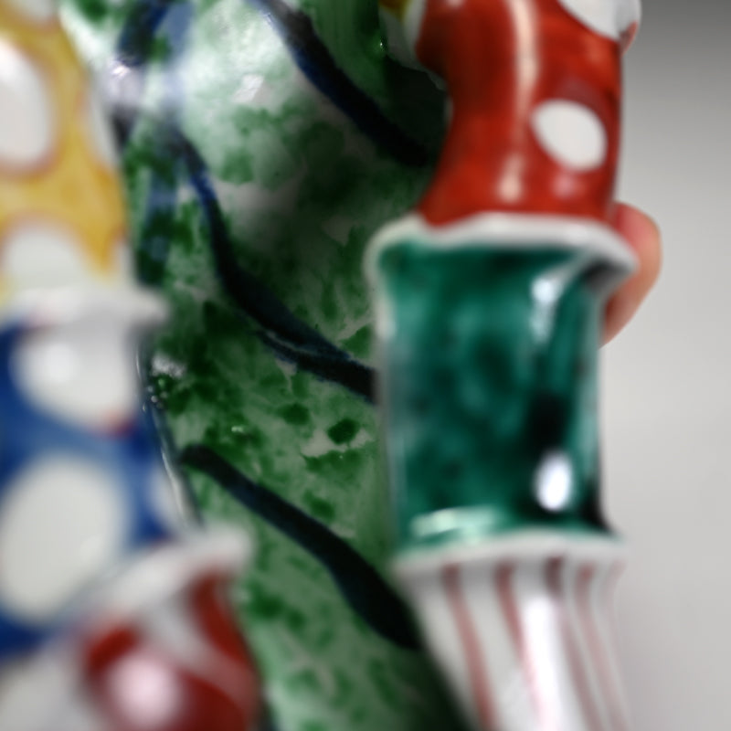 Lotus Leaf Ceramic Sculpture ー松田 百合子 "HASU"