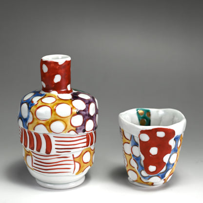 Playful Sake Set ー松田 百合子 "徳利" "盃"