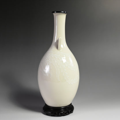 White Vase with Phoenix