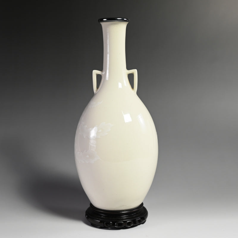 White Vase with Phoenix