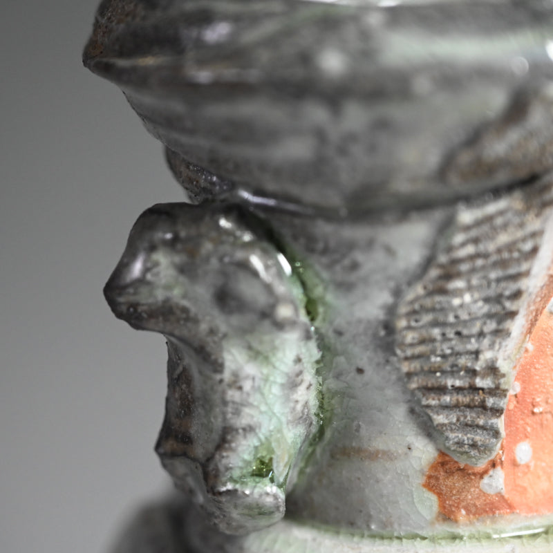 Classical Iga Vase ー新 歓嗣 "伊賀耳付花入"