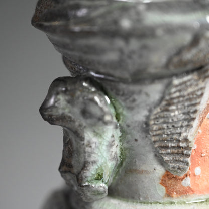 Classical Iga Vase ー新 歓嗣 "伊賀耳付花入"