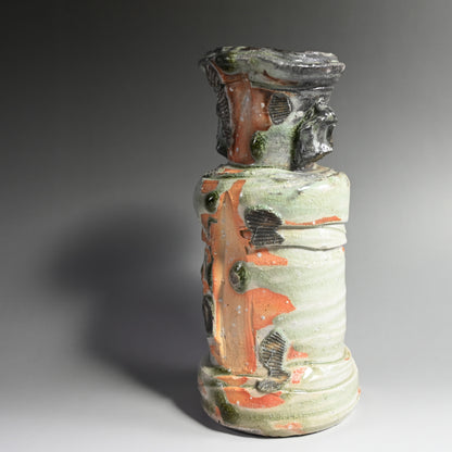 Classical Iga Vase ー新 歓嗣 "伊賀耳付花入"