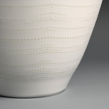 Exceptional Large Porcelain Vase ー新里明士 "光器"