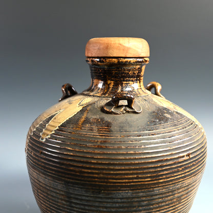 Fabulous Meiji P. Shodai Chatsubo Tea Leaf Storage Jar