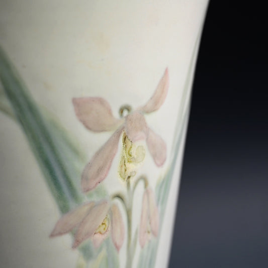 1936 Teiten Exhibited Banko Vase ー加賀 月華 “洋蘭口廣花瓶”
