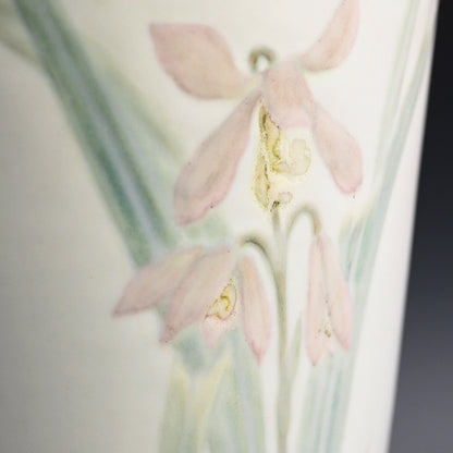 1936 Teiten Exhibited Banko Vase ー加賀 月華 “洋蘭口廣花瓶”