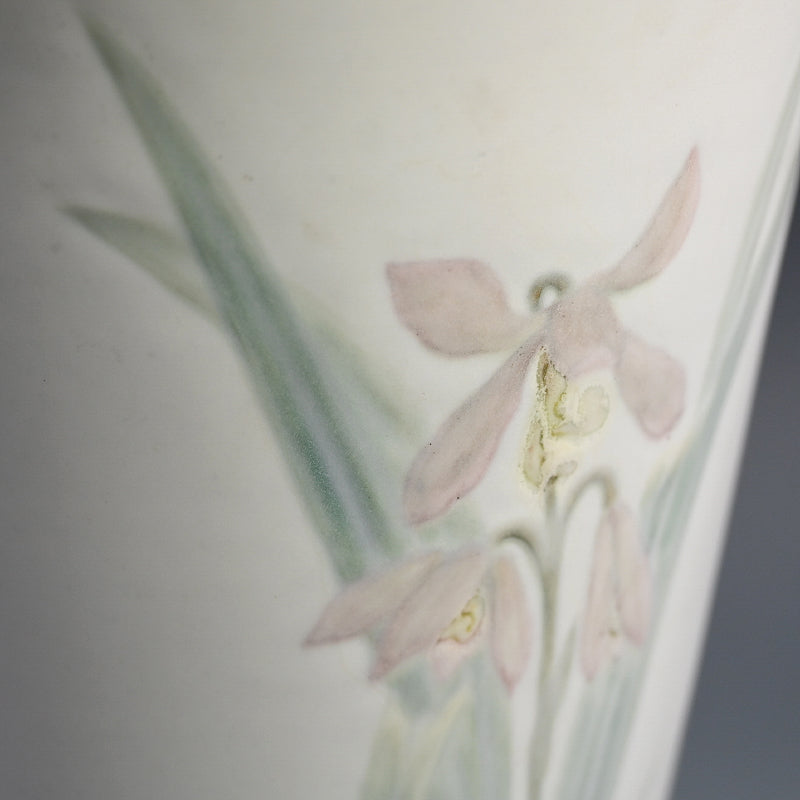 1936 Teiten Exhibited Banko Vase ー加賀 月華 “洋蘭口廣花瓶”