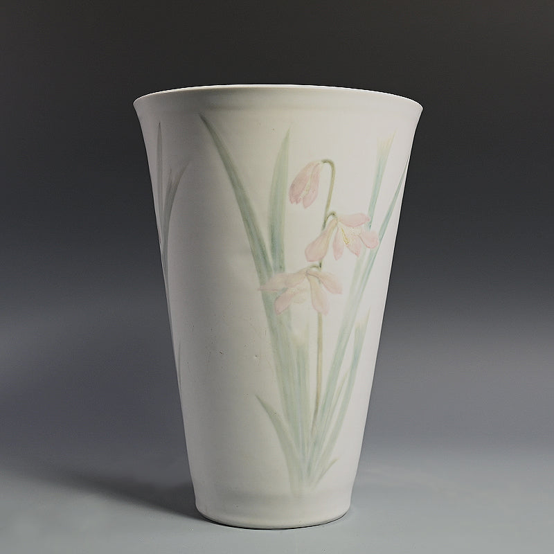 1936 Teiten Exhibited Banko Vase ー加賀 月華 “洋蘭口廣花瓶”