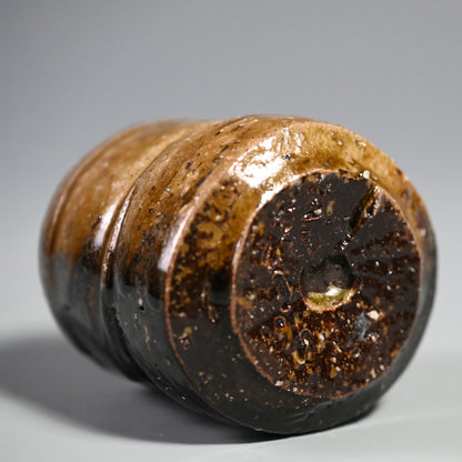 Black Bizen Guinomi ー大岩 智之 "ぐい吞"