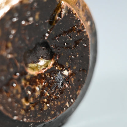 Black Bizen Guinomi ー大岩 智之 "ぐい吞"