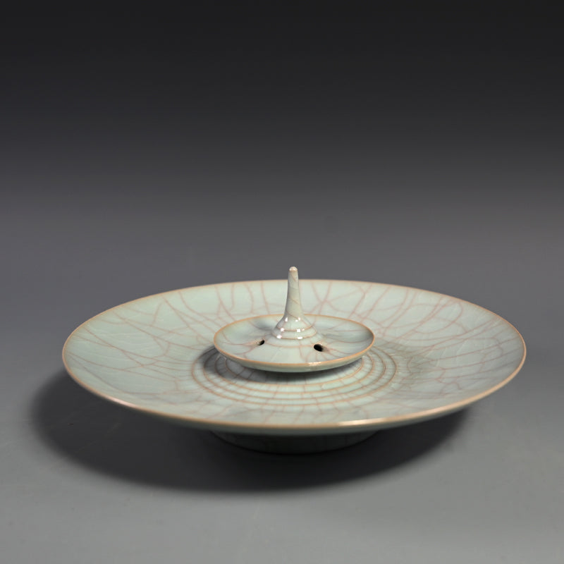 Celadon Koro Inense burner ー浦口 雅行 “青瓷香炉”