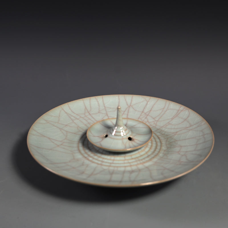 Celadon Koro Inense burner ー浦口 雅行 “青瓷香炉”