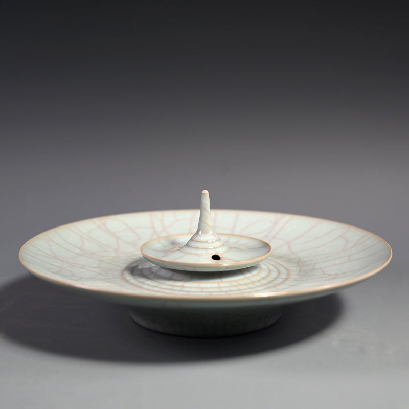 Celadon Koro Inense burner ー浦口 雅行 “青瓷香炉”