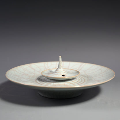 Celadon Koro Inense burner ー浦口 雅行 “青瓷香炉”