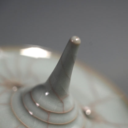 Celadon Koro Inense burner ー浦口 雅行 “青瓷香炉”