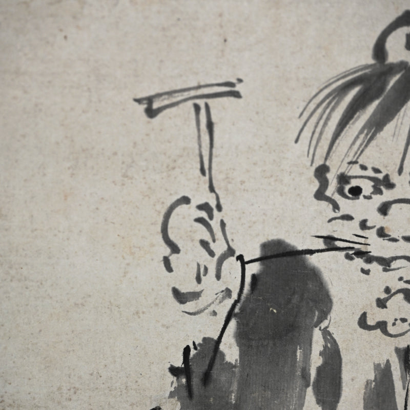 Oni in Priests Habit on Begging Rounds by Soryu