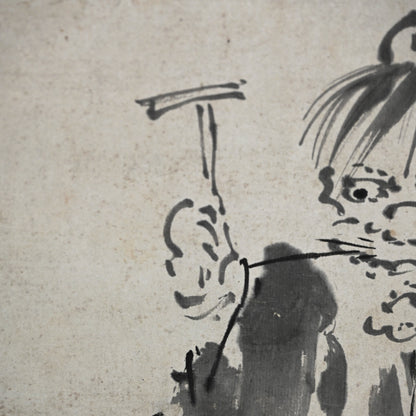 Oni in Priests Habit on Begging Rounds by Soryu