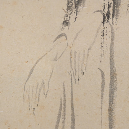 Rare! Taisho p. Ghost Scroll ー吉川 観方 “幽霊画賛図”