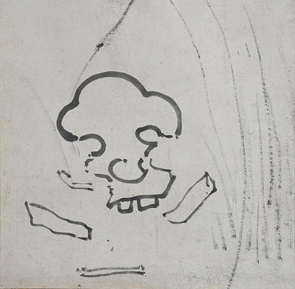 18th-19th c. Nozarashi Skull by Priest ー豪潮 寛海