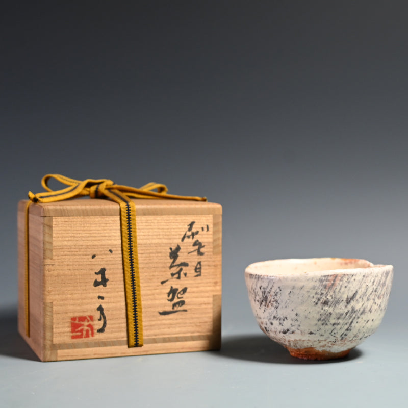 Sodeisha Founding Member Chawan Tea Bowl ー八木 一夫 "刷毛目茶盌"