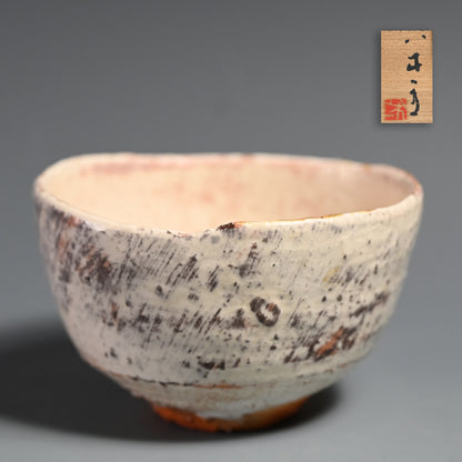 Sodeisha Founding Member Chawan Tea Bowl ー八木 一夫 "刷毛目茶盌"