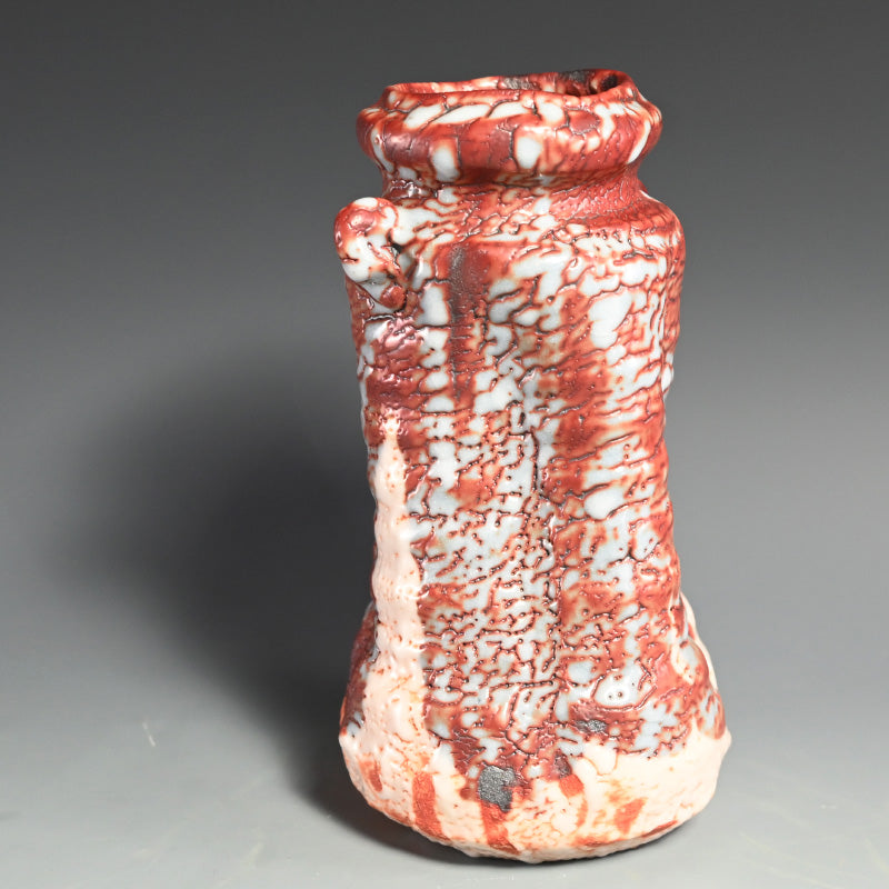 Nezumi Shino Vase ー"鼠志野花生"