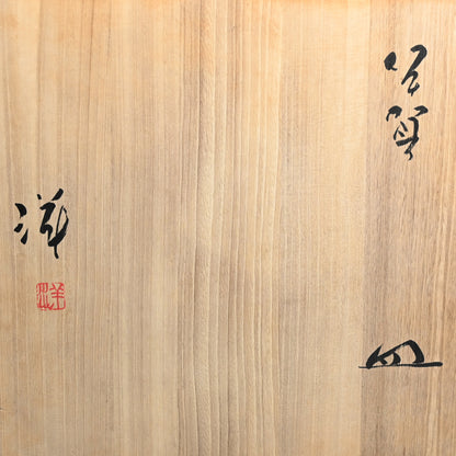 Radiacal Ash Glazed Swirling Iga Plate ー谷本 洋 "伊賀 皿"