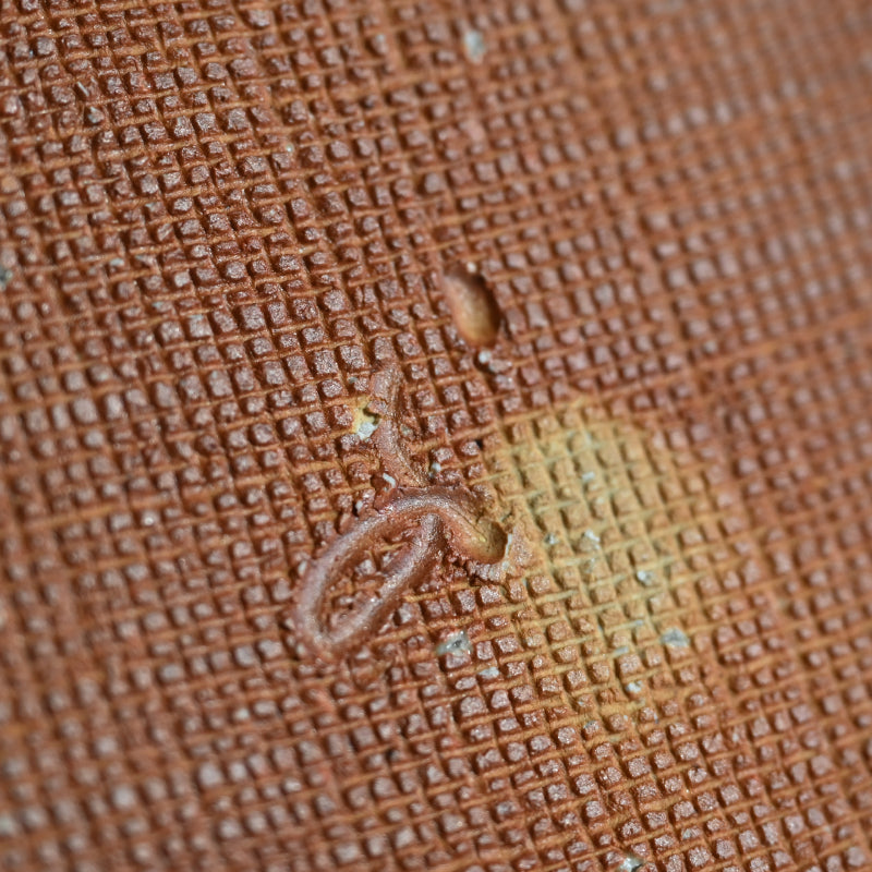 Radiacal Ash Glazed Swirling Iga Plate ー谷本 洋 "伊賀 皿"