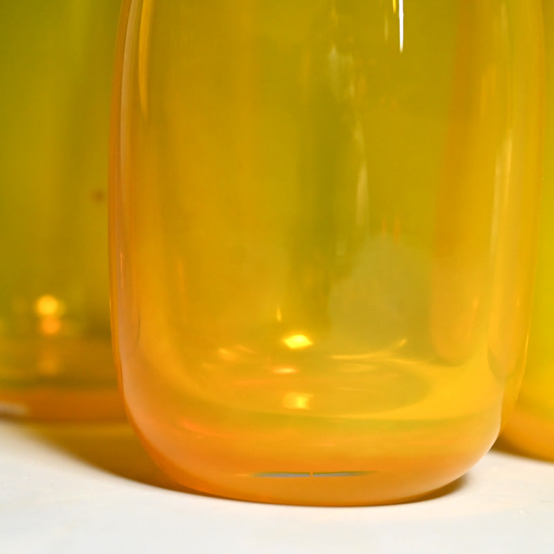 Glass Vase Set by Otaru Artist ー淺原 千代治 “ガラス瓶 風”