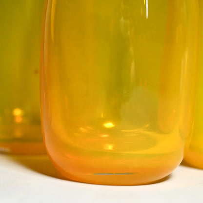 Glass Vase Set by Otaru Artist ー淺原 千代治 “ガラス瓶 風”