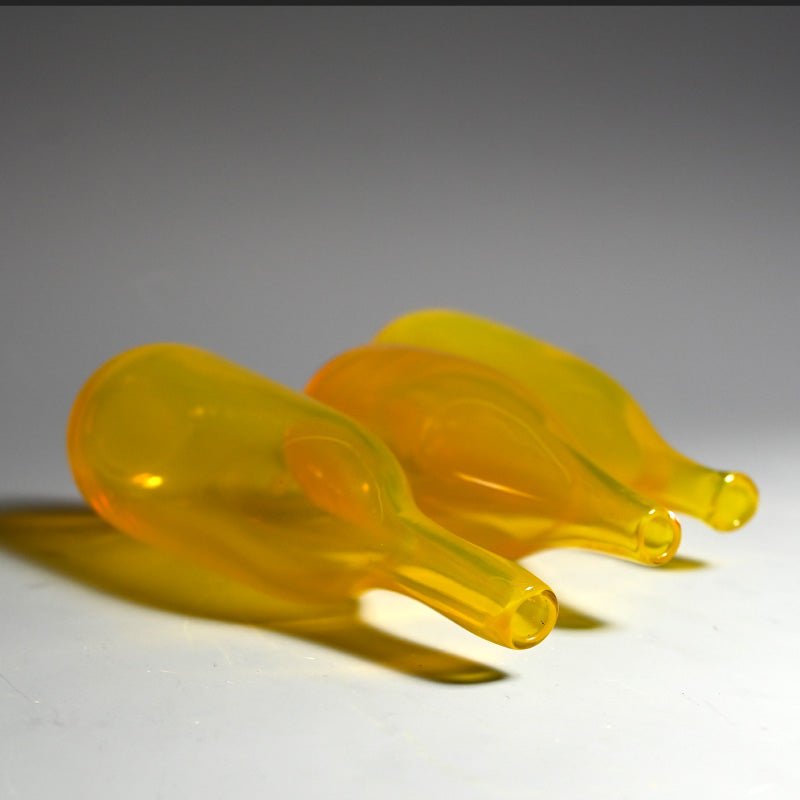 Glass Vase Set by Otaru Artist ー淺原 千代治 “ガラス瓶 風”