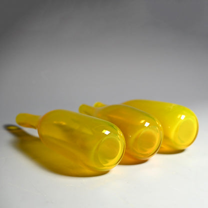 Glass Vase Set by Otaru Artist ー淺原 千代治 “ガラス瓶 風”