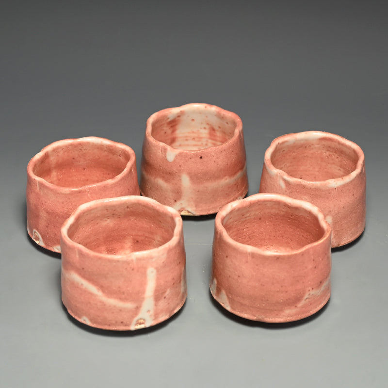 志野焼カップ ー山田和「志野向付」