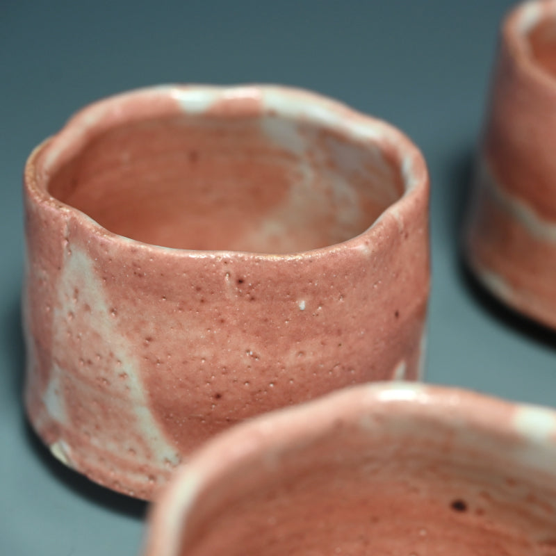 志野焼カップ ー山田和「志野向付」