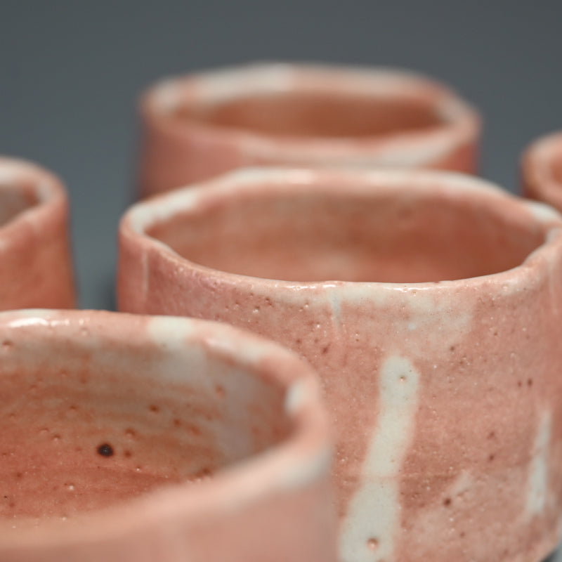 志野焼カップ ー山田和「志野向付」