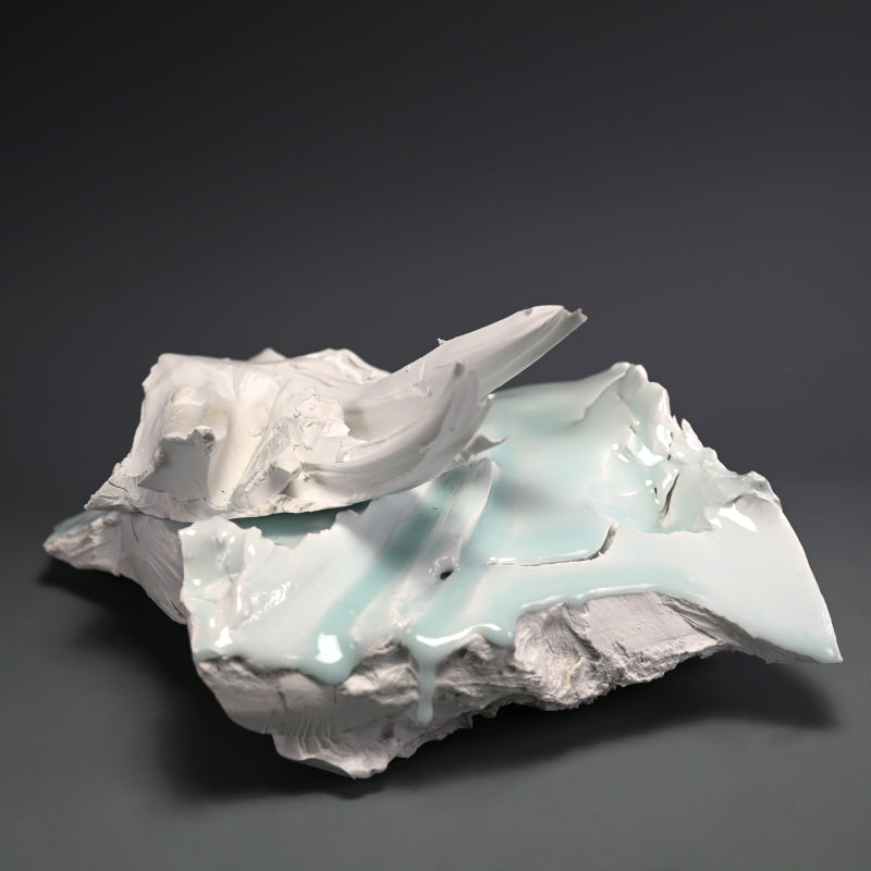 Porcelain Sculpture ー“FREEZE FLAME 1996”