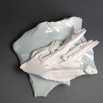 Porcelain Sculpture ー“FREEZE FLAME 1996”