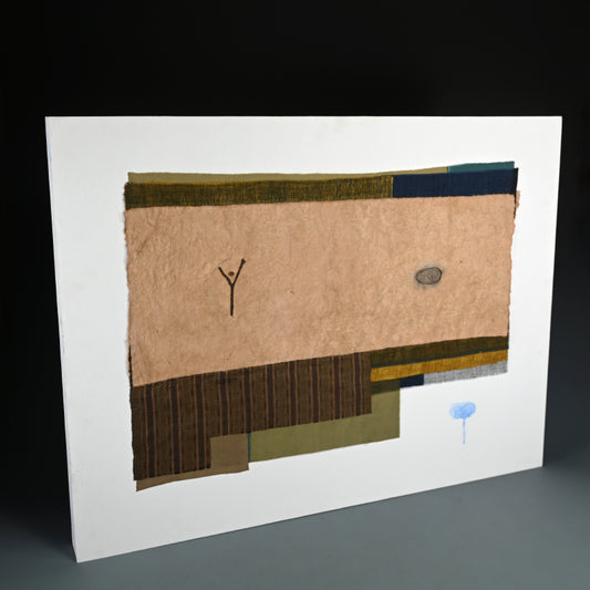 Mixed Media, 1986 ー井田 照一 “Two Elements in Corner of Garden-Love”