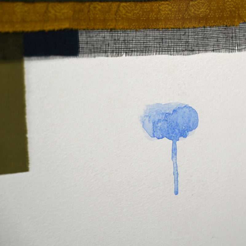 Mixed Media, 1986 ー井田 照一 “Two Elements in Corner of Garden-Love”