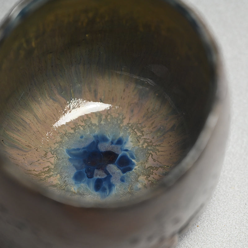 Glass Glazed Pottery Bowl B ー五味 謙二 "ガラス釉 碗"
