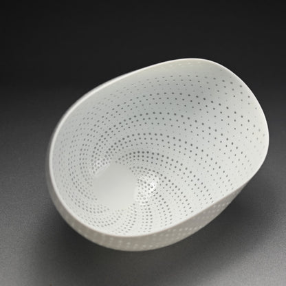 Contemporary Porcelain Star Bowl of Light