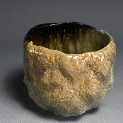 Hikidashi Guro Chawan Tea Bowl