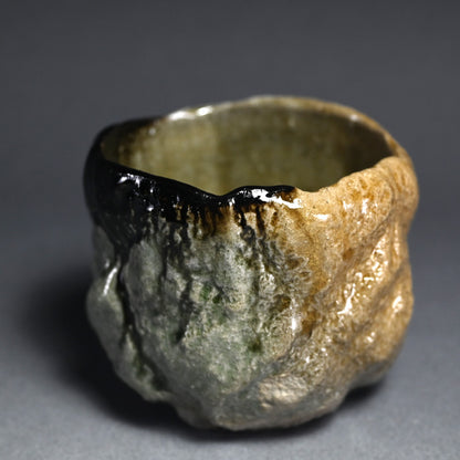 Hikidashi Guro Chawan Tea Bowl