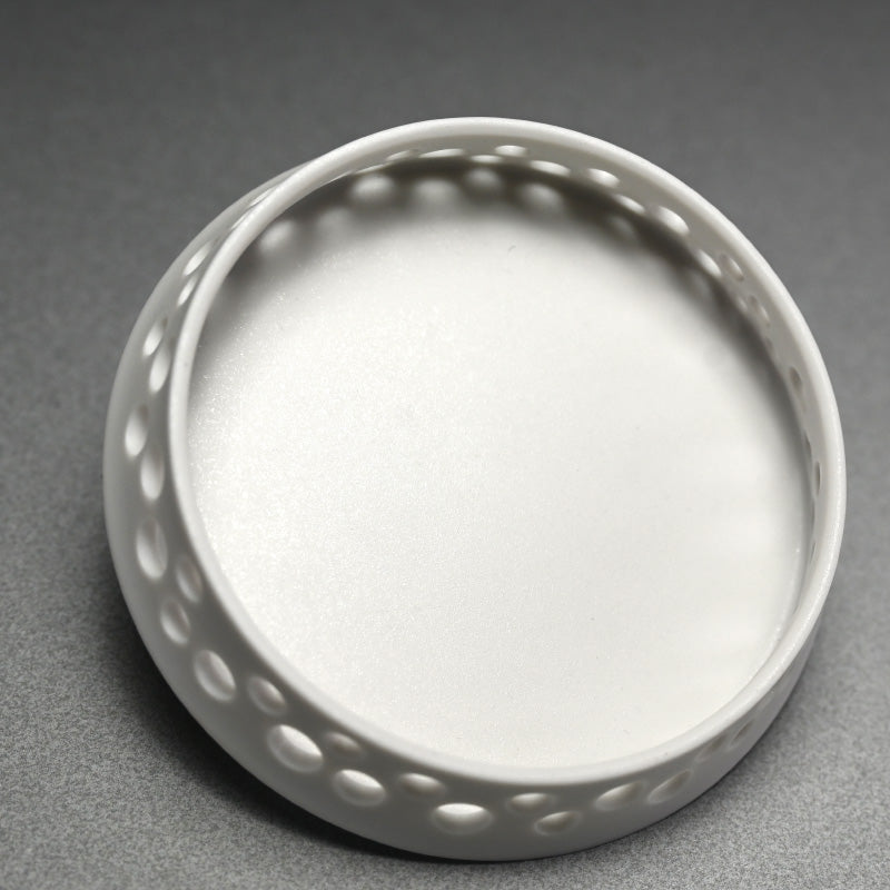 Kato Yoshiyasu Small Reversi-Plate Condiment Dish ー加藤 好康 “Reversi plate”