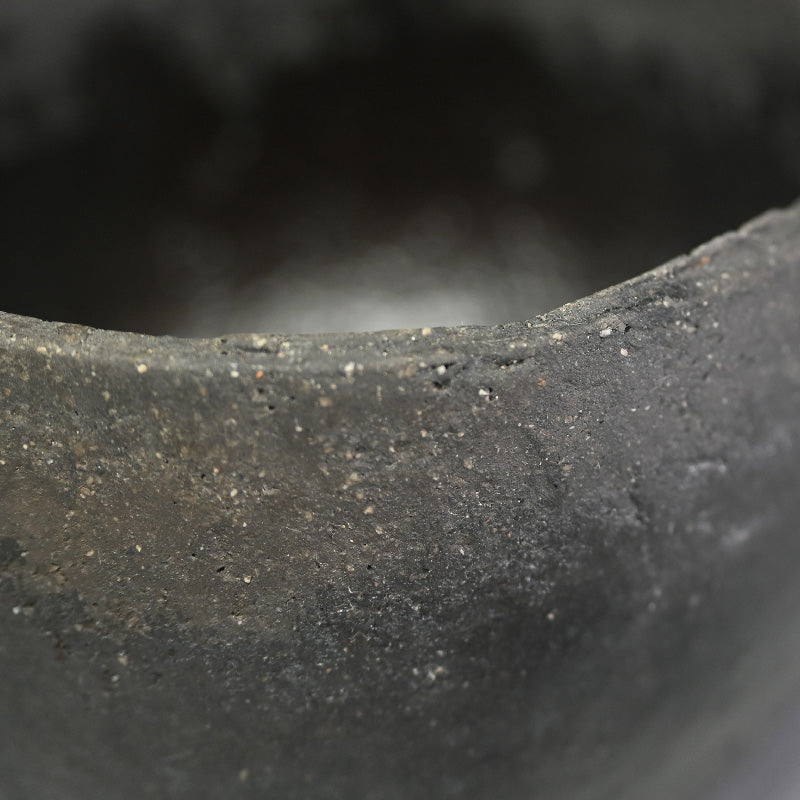 Black Chawan Tea Bowl ー“黒茶碗 時雨”