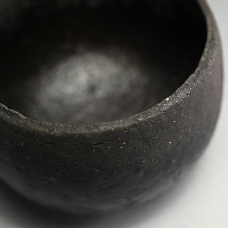 Black Chawan Tea Bowl ー“黒茶碗 時雨”