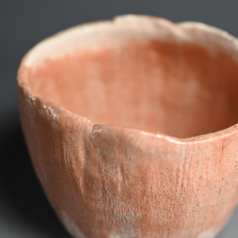 Red Raku Chawan Tea Bowl ―"赤茶碗 加賀光悦"